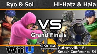 MVG|Ryo & Noble|Sol vs. Hi-Hatz & Hala - Doubles Grand Finals - SC54