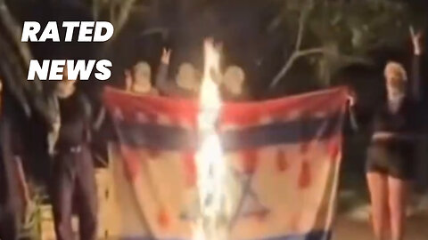 Queers for Palestine Burn American and Israeli Flags on Memorial Day