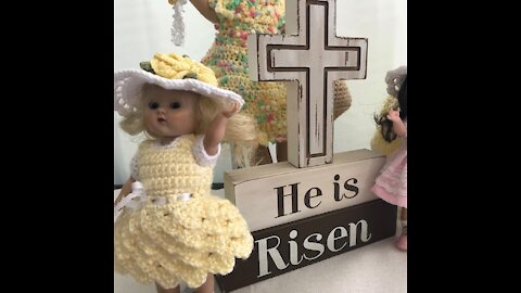 Dolls Easter Hymn - Christ The Lord Is Risen Today