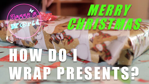 How Does a Blind Woman Wrap Christmas Presents?