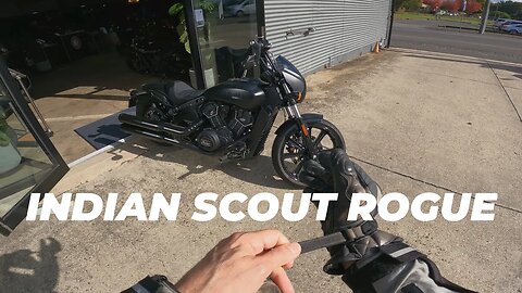 Indian Scout Rogue Test Ride!