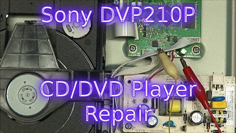 014 - Sony DVP-SR210P CD/DVD player - No Power Repair