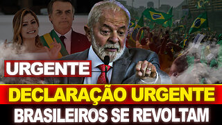 BOMBA !! LULA FAZ DECLARAÇÃO URGENTE... PÂNICO NO BRASIL!!!