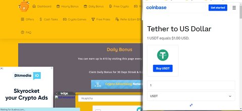 How To Earn Free Tether USDT TOKENS Cryptocurrency At BTC Bunch Daily Withdraw Via FaucetPay