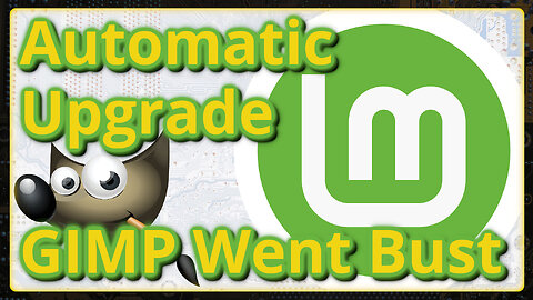 Linux Mint 21.3 GIMP Went Bust