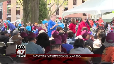 Michigan seniors press lawmakers for action