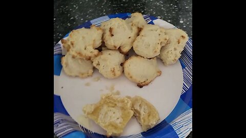 And the finished biscuits