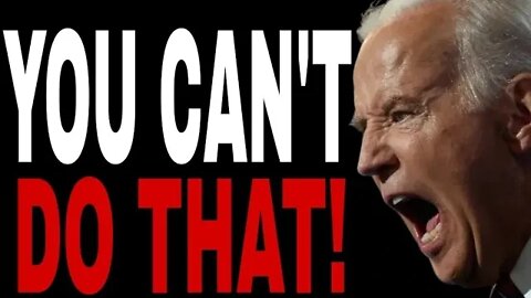 BIDEN AND PELOSI FURIOUS AFTER DEMOCRAT SENATOR MAY SWITCH PARTIES