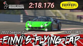 Spa - Ferrari GT3 Challenge - 2:18.176 - 22s2 week 1