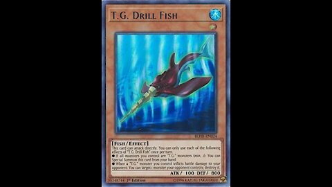 Yu-Gi-Oh! Duel Links - T.G. Drill Fish (Box No. 33 Antinomic Theory UR Card)