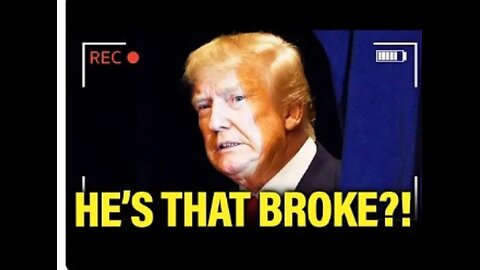 Trump TOO BROKE: AWFUL Tuesday Speech