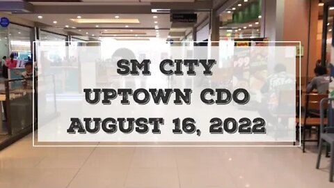 SM UPTOWN CDO (Northwing ASRM Walk, Lunch and some coffee)