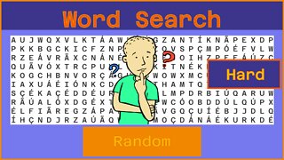 Word Search - Challenge 09/22/2022 - Hard - Random