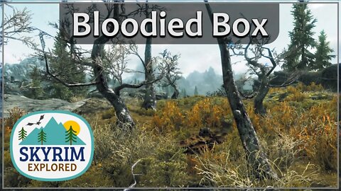 Bloodied Box | Skyrim Explored