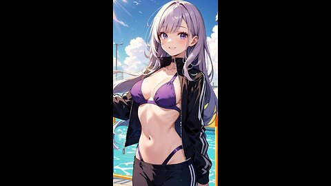 AI Lookbook Anime Beauty - Sexy Girl’s Waterpark Dating(18+)