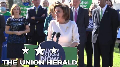 Speaker Pelosi Delivers Remarks on Climate Jobs