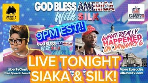 God Bless America Show With Silk Interviews J6 Defendant Siaka Massaquoi