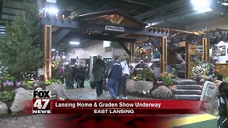 Lansing home and garden show underway