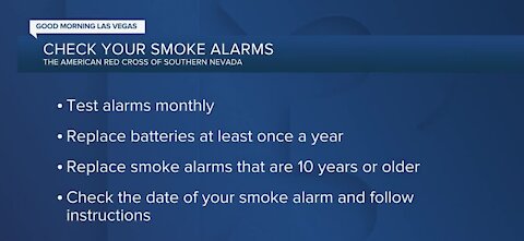 American Red Cross in Southern Nevada: test your smoke alarms