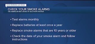 American Red Cross in Southern Nevada: test your smoke alarms