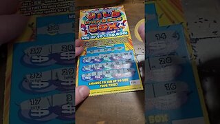 Wild Numbers 50X Scratch Off Win! #shorts #lottery