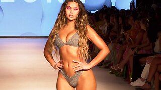 ONEONE Swimwear 2022 / 4K / SOFIA JAMORA is back and opens Bikini show