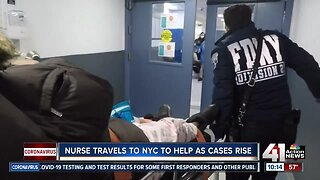 KC nurse travels to NYC to help as cases rise