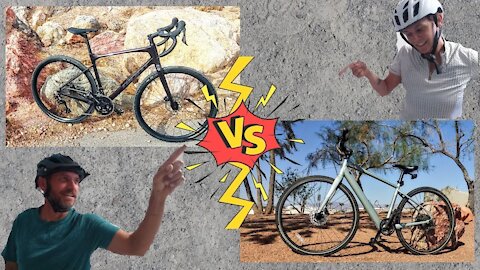 Husband vs. Wife Bike Race- River Mountain Loop, Southern Nevada