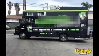 Licensed Chevrolet P30 Diesel 24' Step Van Mobile Kitchen Food Truck for Sale in California