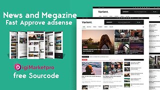 Free Sourcode News & Magazine PHP Get fast Approve Adsense Part 2