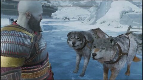 Petting the Wolves For Silver Trophy | God of War Ragnarök 4K Clips (PS5, PS4) | God of War Ragnarok