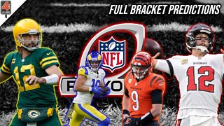 Full NFL Playoff Predictions Bracket