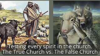 Testing Every Spirit in the Church. The True Church vs. The False Church