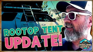 Rooftop Tent Update | What am I thinking going forward?