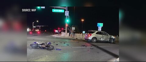 Motorcyclist killed in crash