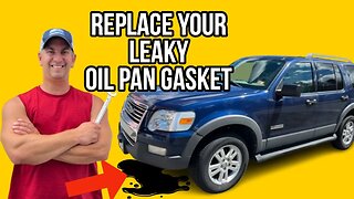 2006-2010 Ford Explorer Oil Pan Gasket Replacement