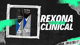 Recebendo Rexona Clinical MAIS BARATO da Amazon!