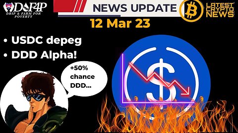 Drip Network USDC depeg and DDD early release updates