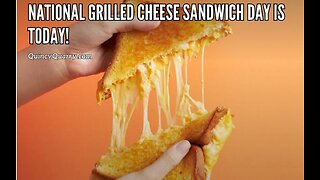 National Grilled Cheese Sandwich Day Is Today!