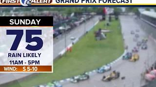 Dry for racing Saturday