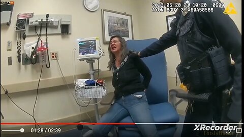 Belligerent woman spits in officers face, then this HAPPENS ...