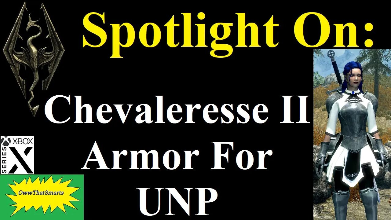 Skyrim (mods) - Spotlight On: Chevaleresse II Armor For UNP