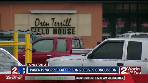 Parents worried after son receives concussion