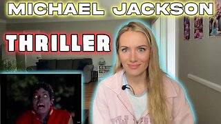 Michael Jackson-Thriller! Russian Girl First Time Hearing!!