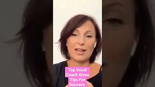 Top Vocal Coach Gives Tips For Success #theprosperousmusician #shorts