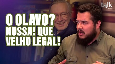 KÜSTER FALA UM POUCO SOBRE A SUA ADMIRAÇÃO POR OLAVO DE CARVALHO