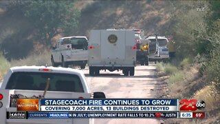 Fire officials discuss optimism heading into day 5 of Stagecoach Fire