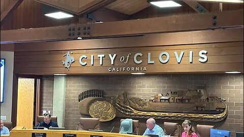 Live - Clovis Ca - City Council Meeting - Library Books