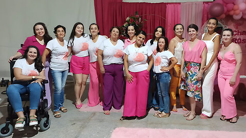 Cobertura completa do 1º Chá Rosa em Alta Floresta D´Oeste Ro