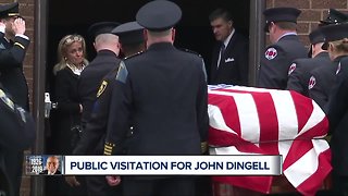 Funeral, visitation arrangements for late U.S. Congressman John Dingell